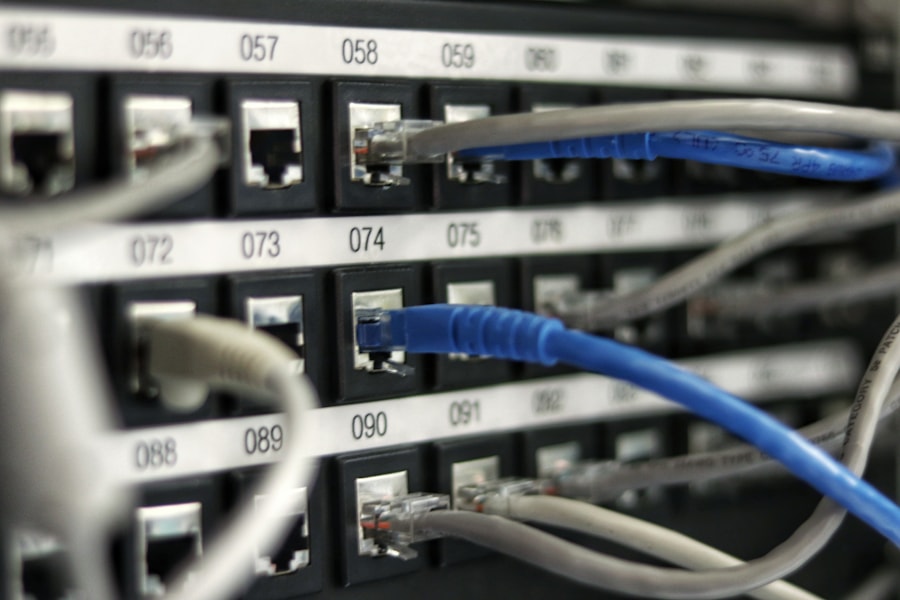 Netzwerktechnik – Symbolfoto